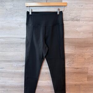 Girlfriend Collective Black Compressive High-Rise Leggings - Size Medium